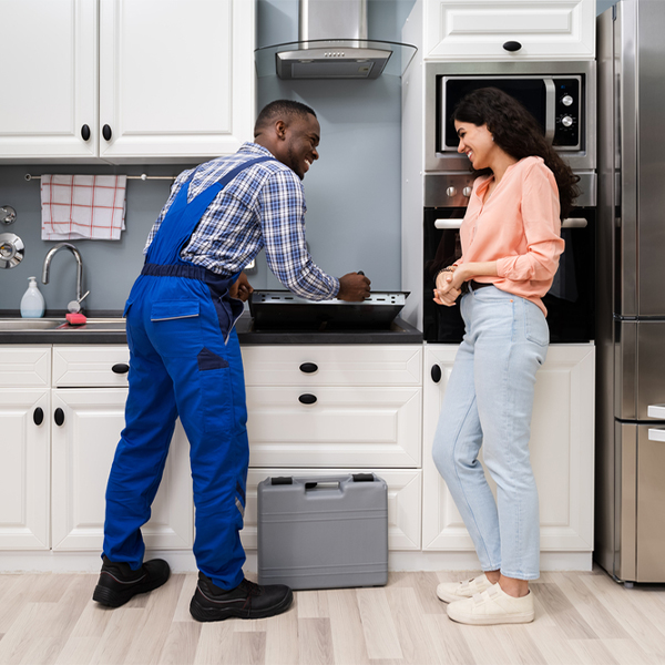 what kind of warranty do you offer on your cooktop repair services in Muleshoe
